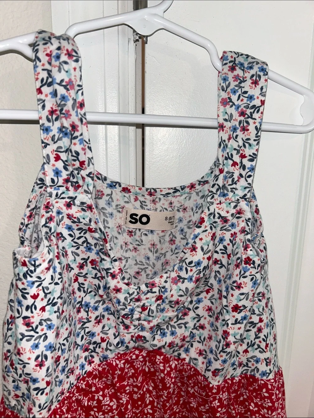 Girls Dresses set of 5 medium - Bright Multicolor